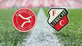 Almere City FC verliest thuis van FC Utrecht: 1-3