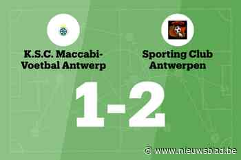 Sporting Club Antwerpen boekt zege op Maccabi na goede eerste helft
