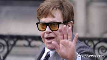 Elton John Says He Can No Longer See