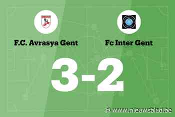 FCA Gent wint thuis van FC Inter Gent, mede dankzij twee treffers Kinik