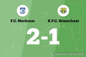 FC Merksem verzekert de overwinning al in de eerste helft tegen Brasschaat