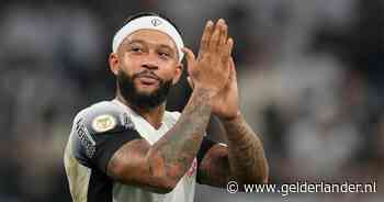 Memphis Depay scoort met fraaie omhaal en sluit seizoen bij Corinthians af in stijl