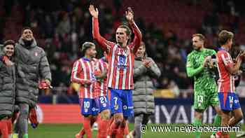 Griezmann laat Atlético Madrid ontsnappen tegen Sevilla