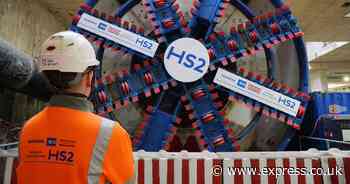 Work begins on giant machines that will build huge new &pound;57bn tunnels under London