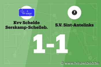 KVV Schelde en SV Sint-Antelinks delen de punten