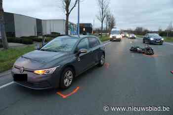 Motard zwaargewond bij ongeval op N41