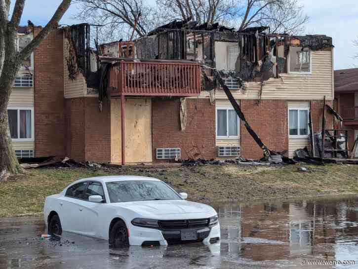 40 escape from large fire at Baldwin Creek Apartments
