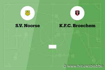 Wedstrijd tussen Noorse B en Broechem afgelast