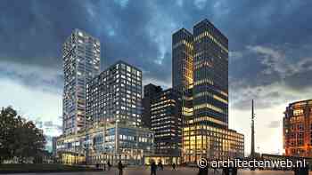 Bouw hoogbouwcomplex The Modernist tegenover Rotterdam Centraal gestart