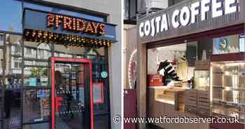 TGI Fridays and Costa among 7 new food hygiene ratings