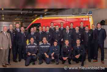 Lintjesdag bij Eeklose brandweer
