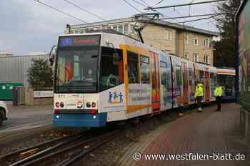 Die Bahnen der Linie 1 in Bielefeld rollen wieder