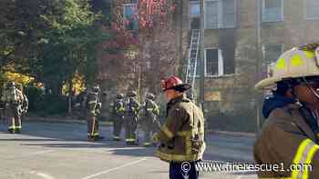 2 rescued during fire in abandoned Ala. apartment building