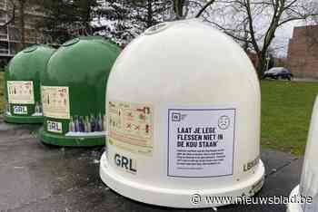 Hasselt vraagt om lege flessen ‘niet in de kou’ te laten staan