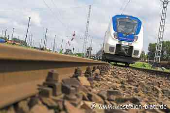 Zugverkehr auf der Linie RE 11 auch 2025 eingeschränkt