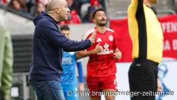 Eintrachts Scherning nach 0:5-Klatsche: „Übernehme Verantwortung“