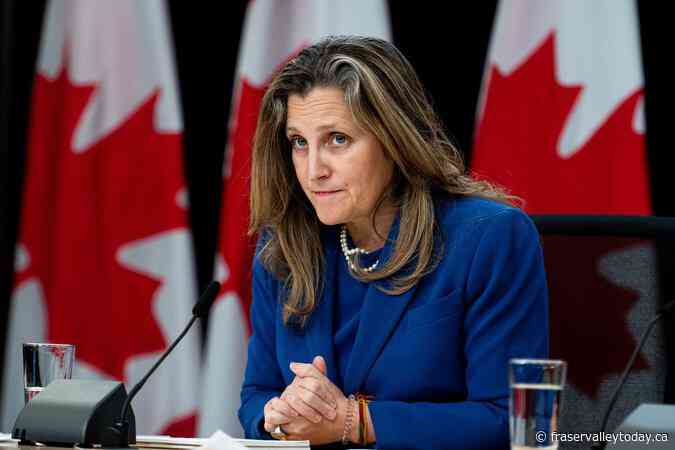 Finance minister says government’s fiscal update coming Dec. 16