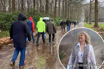 Ingrid Boumans brengt zo’n veertig wandelaars op de been voor lymfoedeem en De Warmste Week; goed voor ruim 1.600 euro