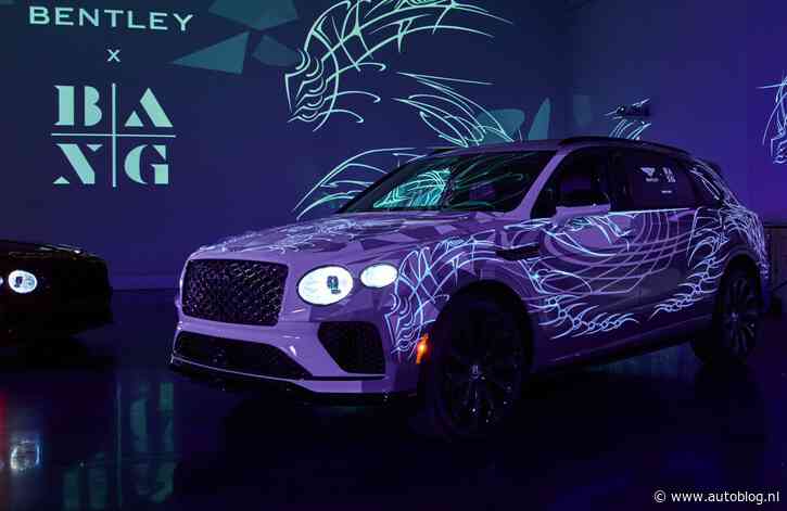 De inkt op deze Bentley kun je aan en uit zetten