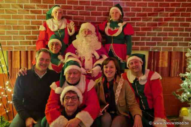 Kerstman bezoekt Michelbeke, ook de premier komt langs