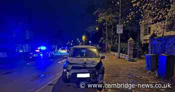Cambridgeshire drink driver ploughed over traffic island before crashing into lamp post