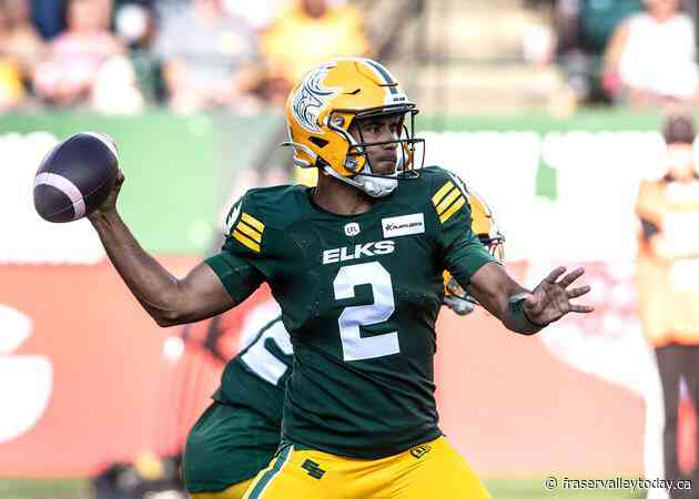 QB Tre Ford approaches upcoming CFL season armed with Elks’ vote of confidence