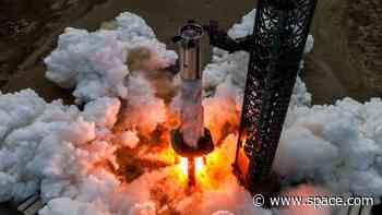 SpaceX test-fires Super Heavy booster for 7th Starship launch (video, photos)