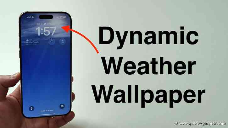 Liven Up Your iPhone! Dynamic Weather Wallpaper Guide