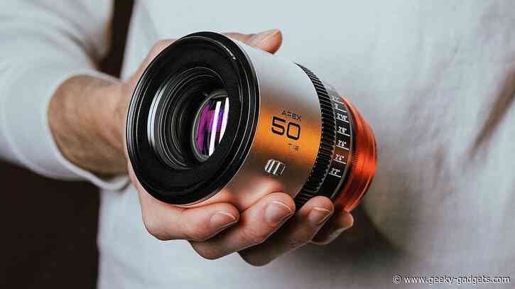 Blazar Apex 50mm T1.8 World’s First Anamorphic Lens with Full Autofocus