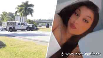 Person of interest in custody after woman found dead on I-95 in NW Miami-Dade