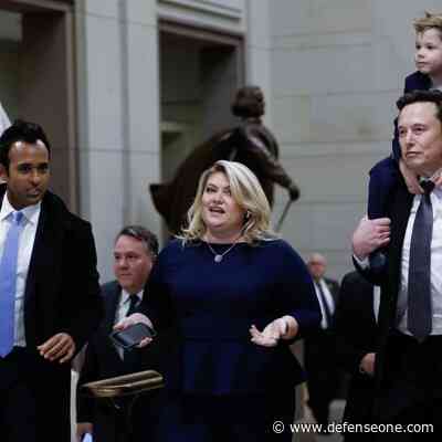 ‘Shock the system’: Startups and DOGE take over Reagan forum