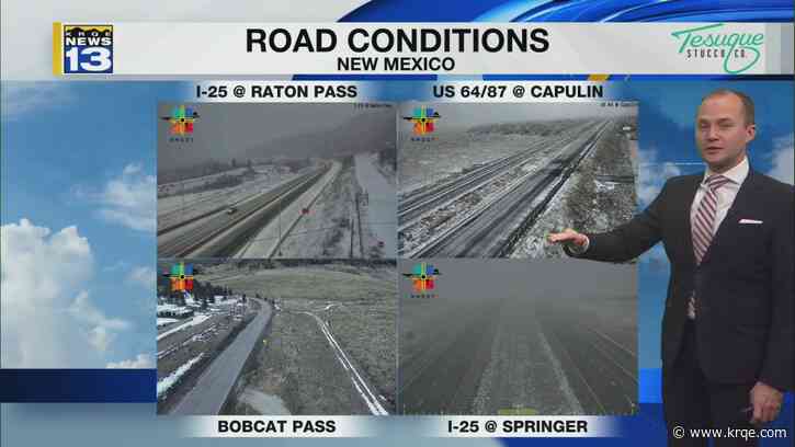 Weak winter storm moving into New Mexico