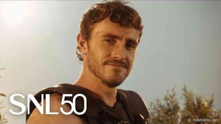 SNL re-imagines Gladiator II as a musical