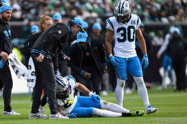 Jonathon Brooks tears ACL again, ending his rookie season with Carolina Panthers
