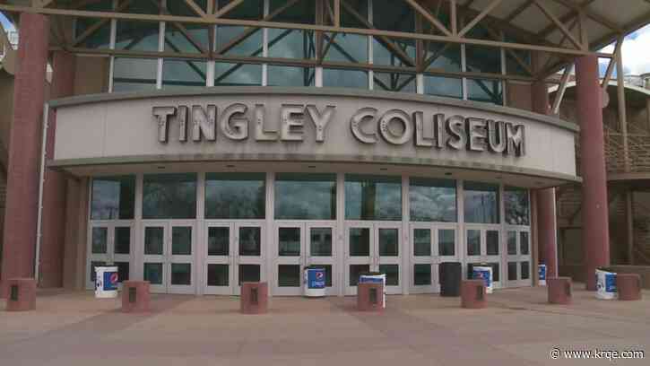 Tingley Coliseum undergoes renovations as governor looks to possibly move state fair site 