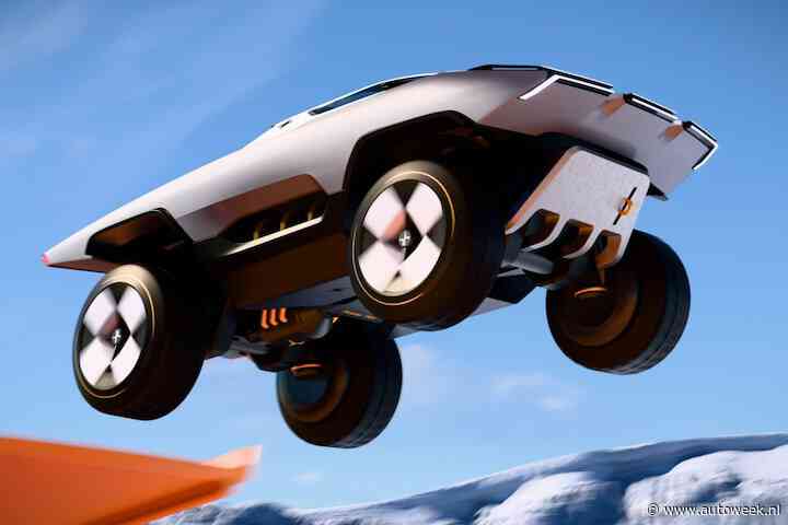 Zo zou een Polestar er als Hot Wheels-autootje uitzien