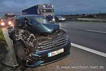Erneut Unfall auf der A2