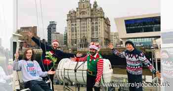 Festive cheer on Mersey Ferry in aid of Wirral charity