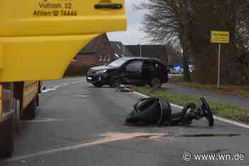 Frontalzusammenstoß: Autofahrer geriet in Gegenverkehr