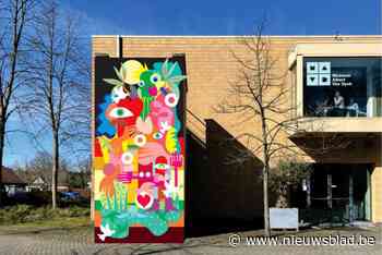 Geen regenboogzebrapad, wel ‘kleurenbom’ aan gemeentehuis: “Krachtig signaal voor vrede en diversiteit”