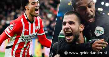 Op deze dagen spelen Feyenoord, PSV, Ajax, FC Twente en AZ en hier kun je kijken