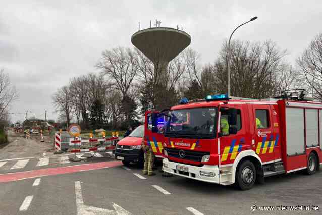 50 bewoners geëvacueerd naar Sun Parks nadat gasleiding geraakt wordt bij wegenwerken