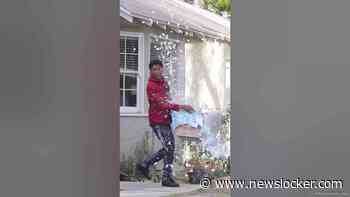 Prank on Porch Pirates 😂 #Pranks #JoeySalads #Shorts