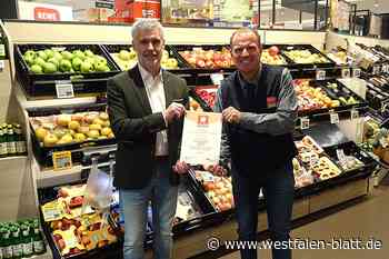 Besondere Auszeichnung für den Rewe-Markt in Werther