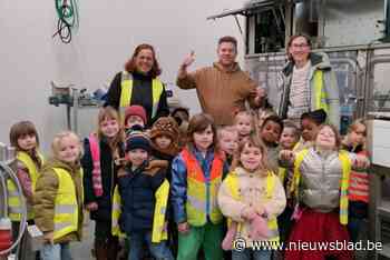 Kleutertjes gaan op robotklas