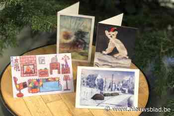 Leerlingen KADE ontwerpen kerstkaartjes voor Senegal