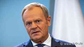 "Werde Gespräche führen": Tusk hält baldige Ukraine-Verhandlungen für möglich