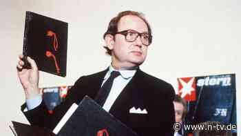 Ehemaliger "Stern"-Reporter: Skandal um "Hitler-Tagebücher": Gerd Heidemann ist tot