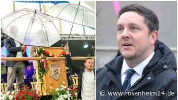 Söder-Eierwerfer erneut verurteilt: Jetzt drohte er Traunreuts Bürgermeister mit dem Tod