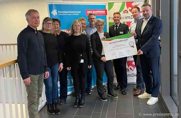 Handwerkskammer stärkt Sicherheit von Mitarbeitenden / Offizieller Beitritt im Präventionsnetzwerk #sicherimDienst